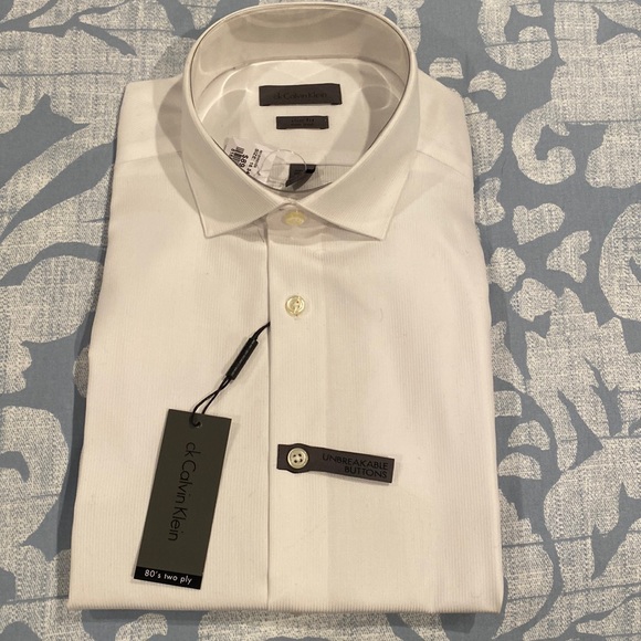 White long sleeve button up shirt - Picture 1 of 4